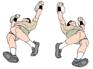 Kettlebell Dumbbell Floor Press Exercise