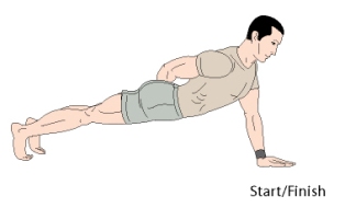 one arm pushups bodyweight exercise
